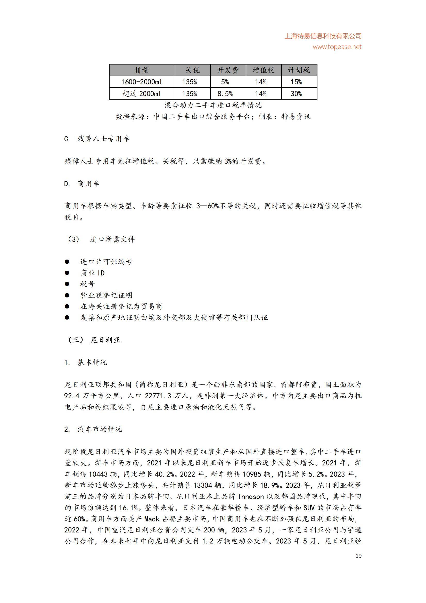 2024年中国对非洲二手车出口市场分析，中国对非洲二手车规模分析-报告智库
