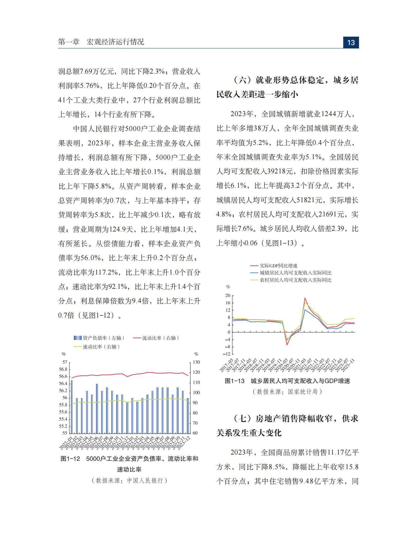 2024年中国金融稳定报告全文内容，经济复苏向好，金融体系稳健运行-报告智库