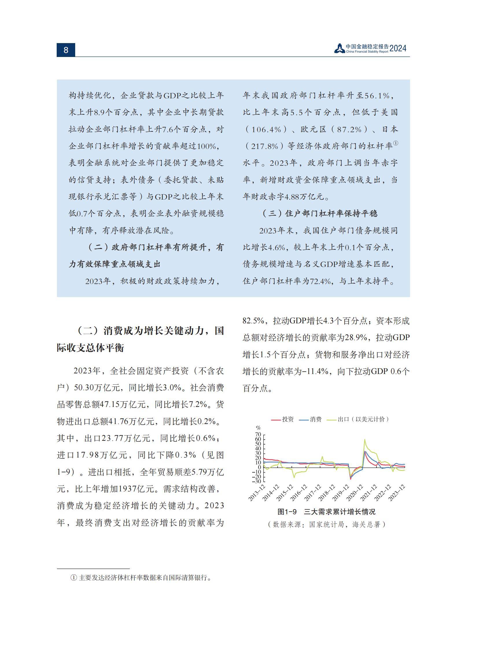 2024年中国金融稳定报告全文内容，经济复苏向好，金融体系稳健运行-报告智库