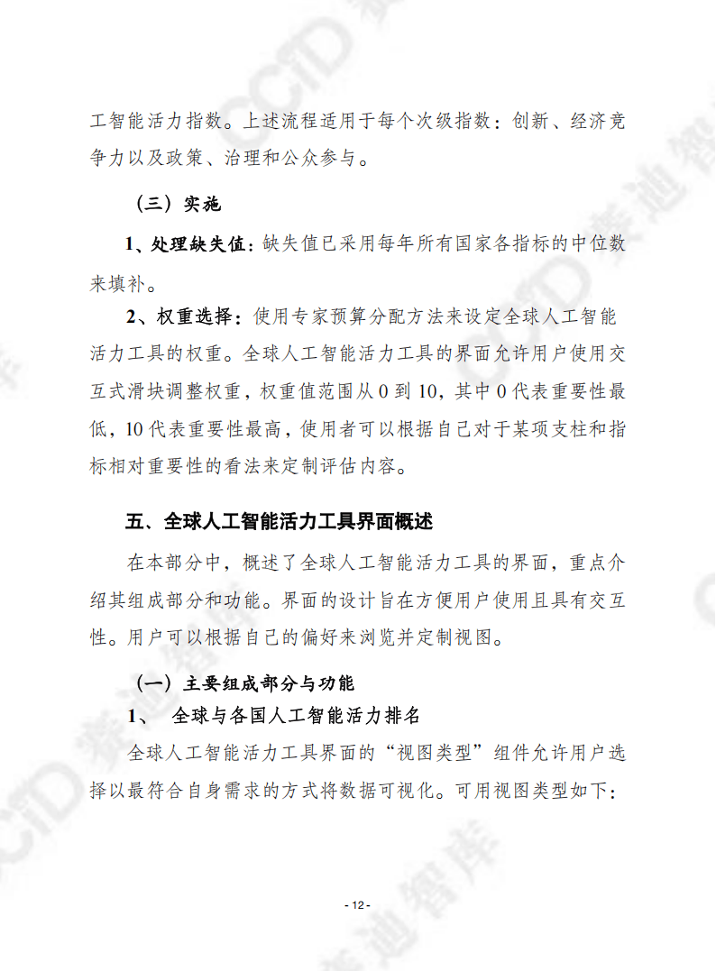 全球人工智能活力工具：多维度评估36国AI发展 赛迪译丛中的全球人工智能活力工具：现状与展望