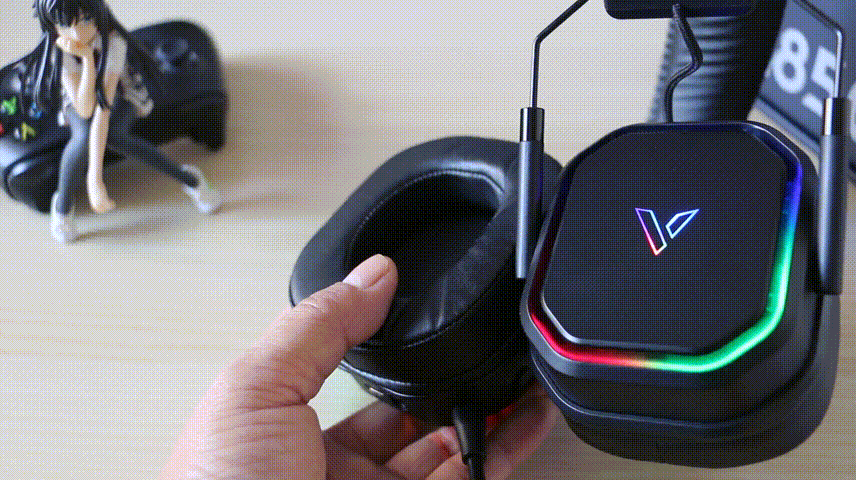 游戏耳机也开始卷了:高性价比雷柏VH850三模游戏耳机真体验