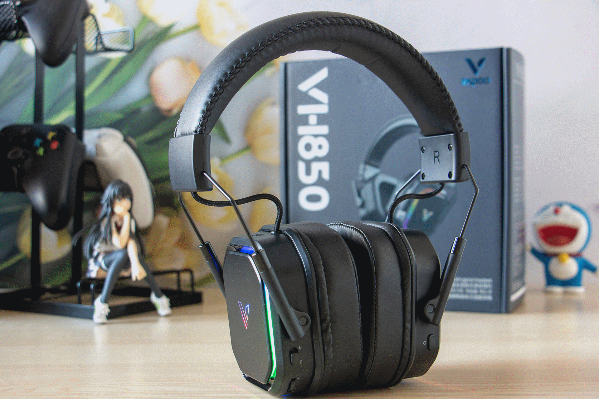 游戏耳机也开始卷了:高性价比雷柏VH850三模游戏耳机真体验