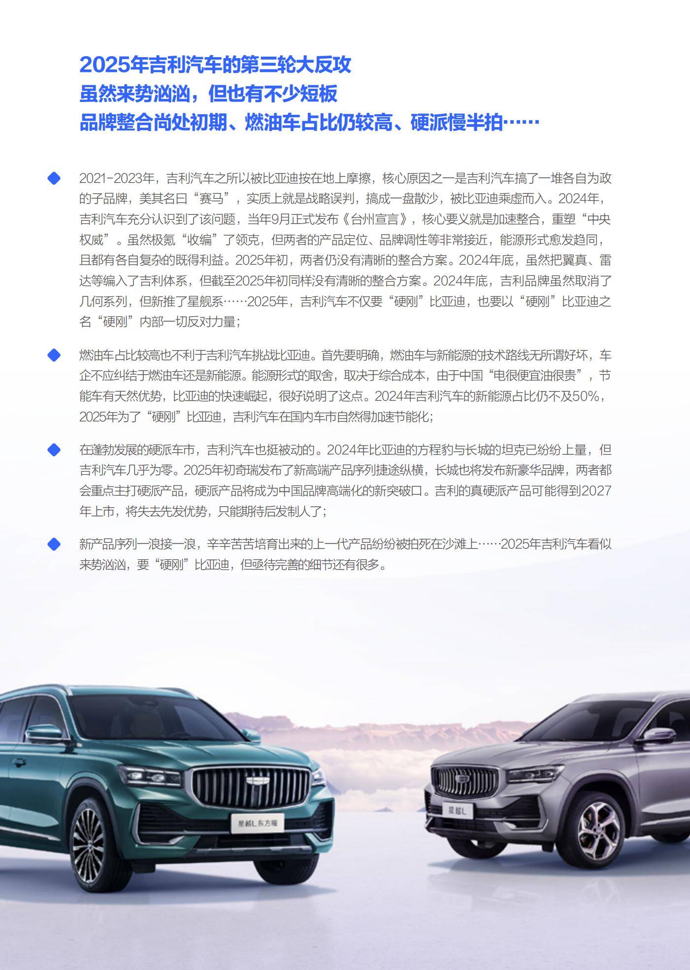 2025年中国购车能耗决策研究报告，吉利智驾平权与体系化竞争力重塑-报告智库