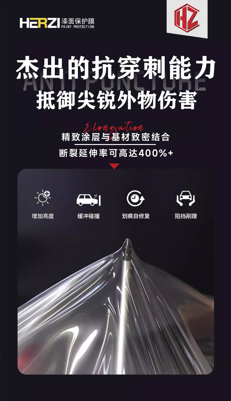 HERZI隐形车衣核心优势与效果深度解析