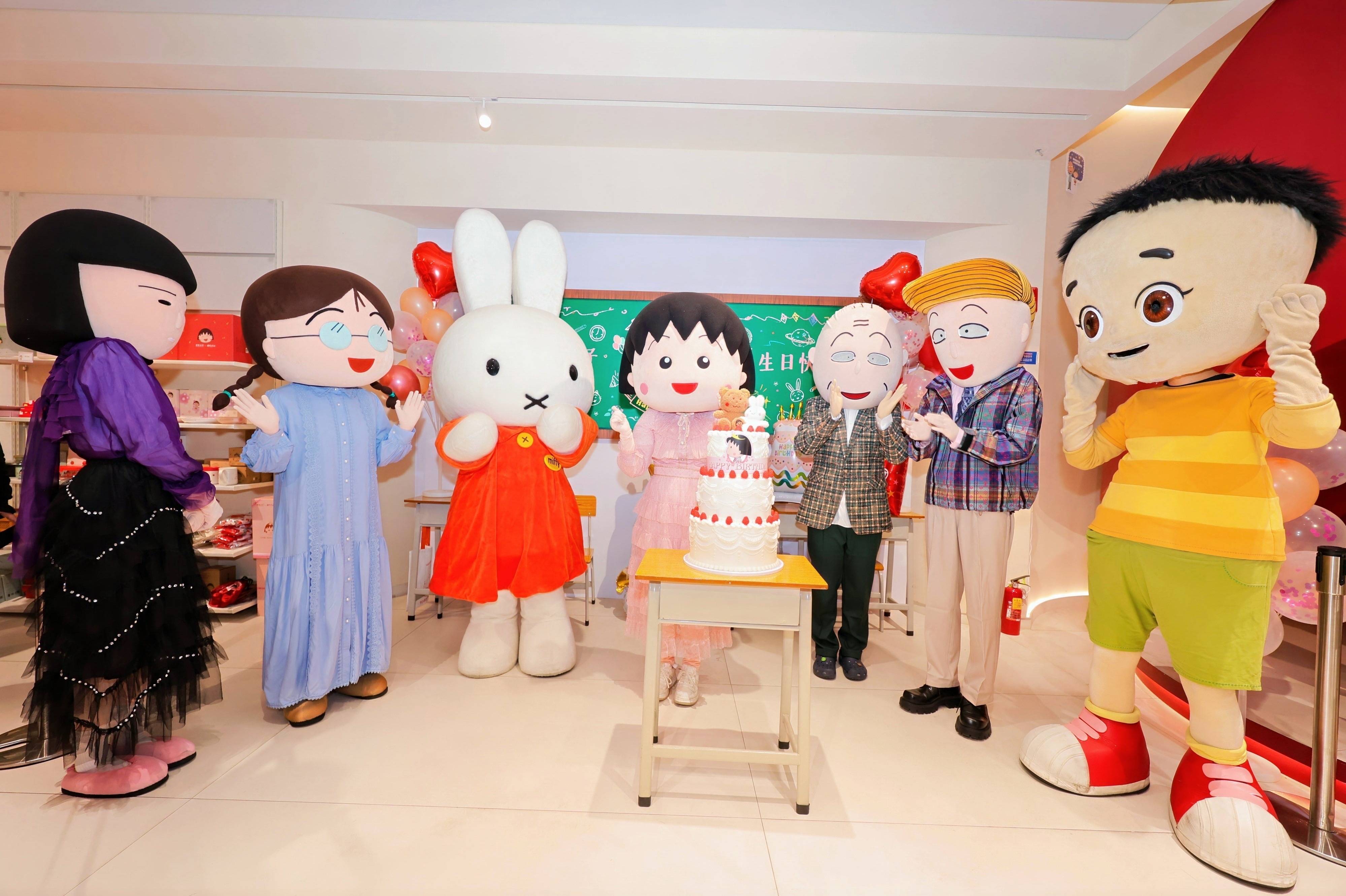 《樱桃小丸子》35周年生日会惊喜亮相上海丰盛里