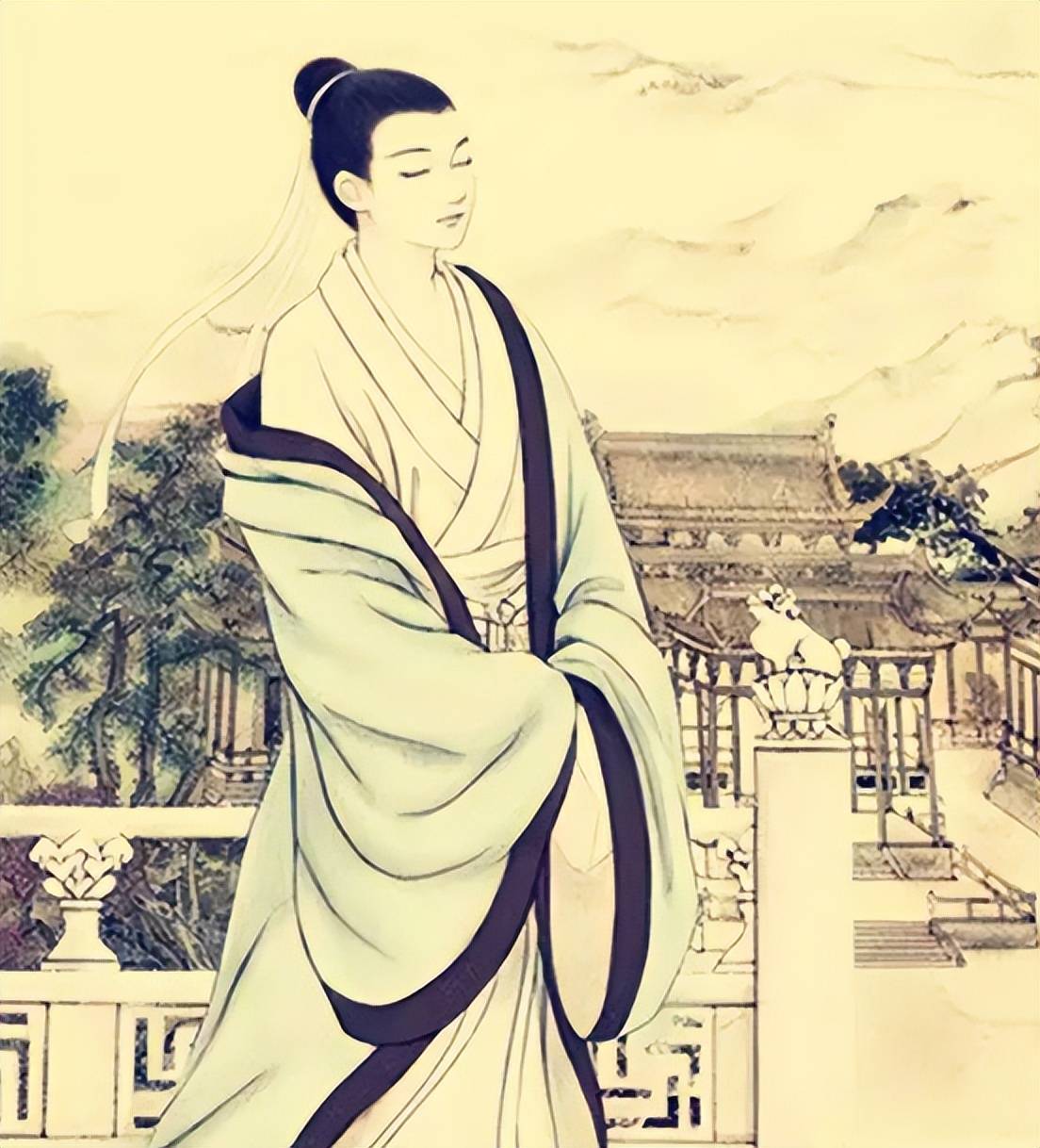 魏明帝尽管反对何晏的穿着风格但出于对美的追求私下里模仿其穿