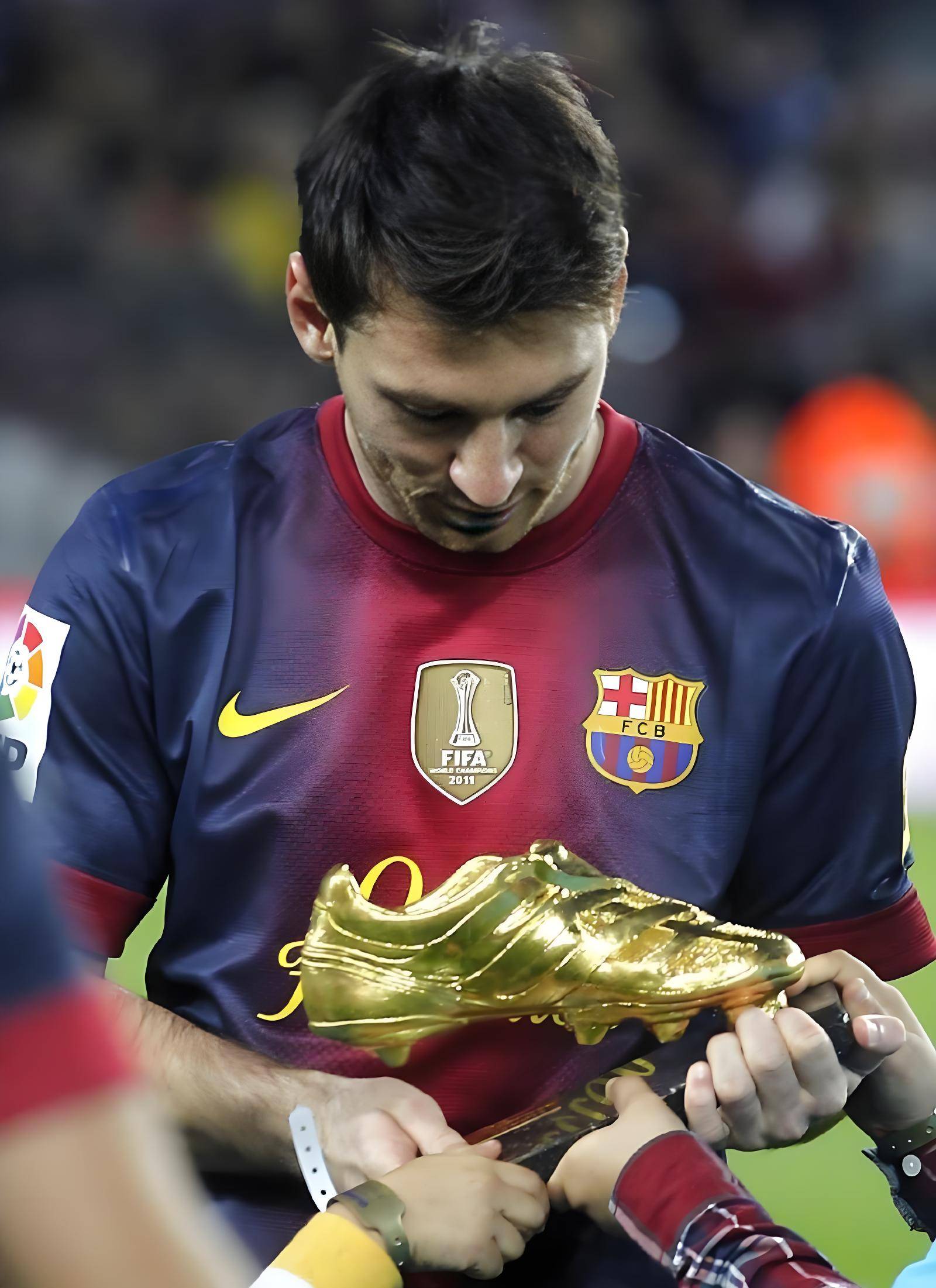 过去20年的欧洲金靴积分:梅西曾100分!独一档!