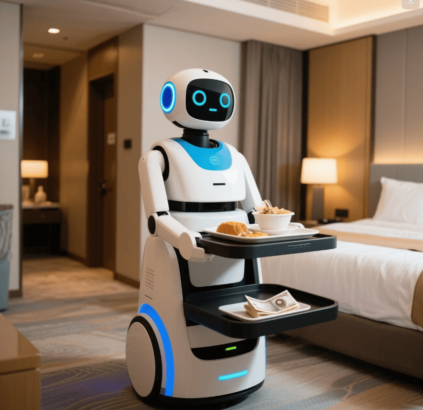 3年烧掉8个亿!酒店机器人送餐"送钱"真相,你以为的智能