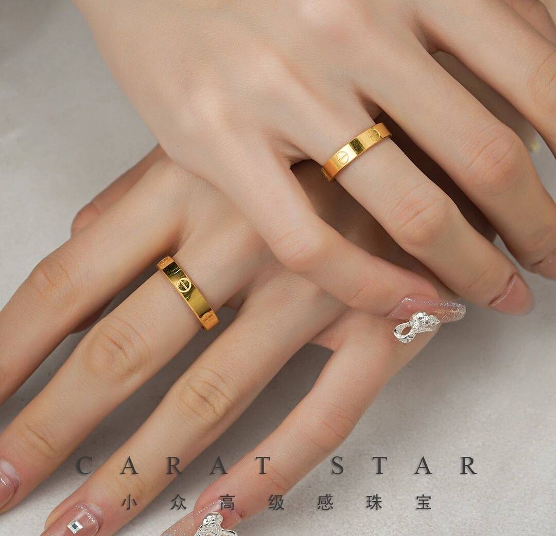 打金戒指款式图集长春打金搜凰家黄金加工中心