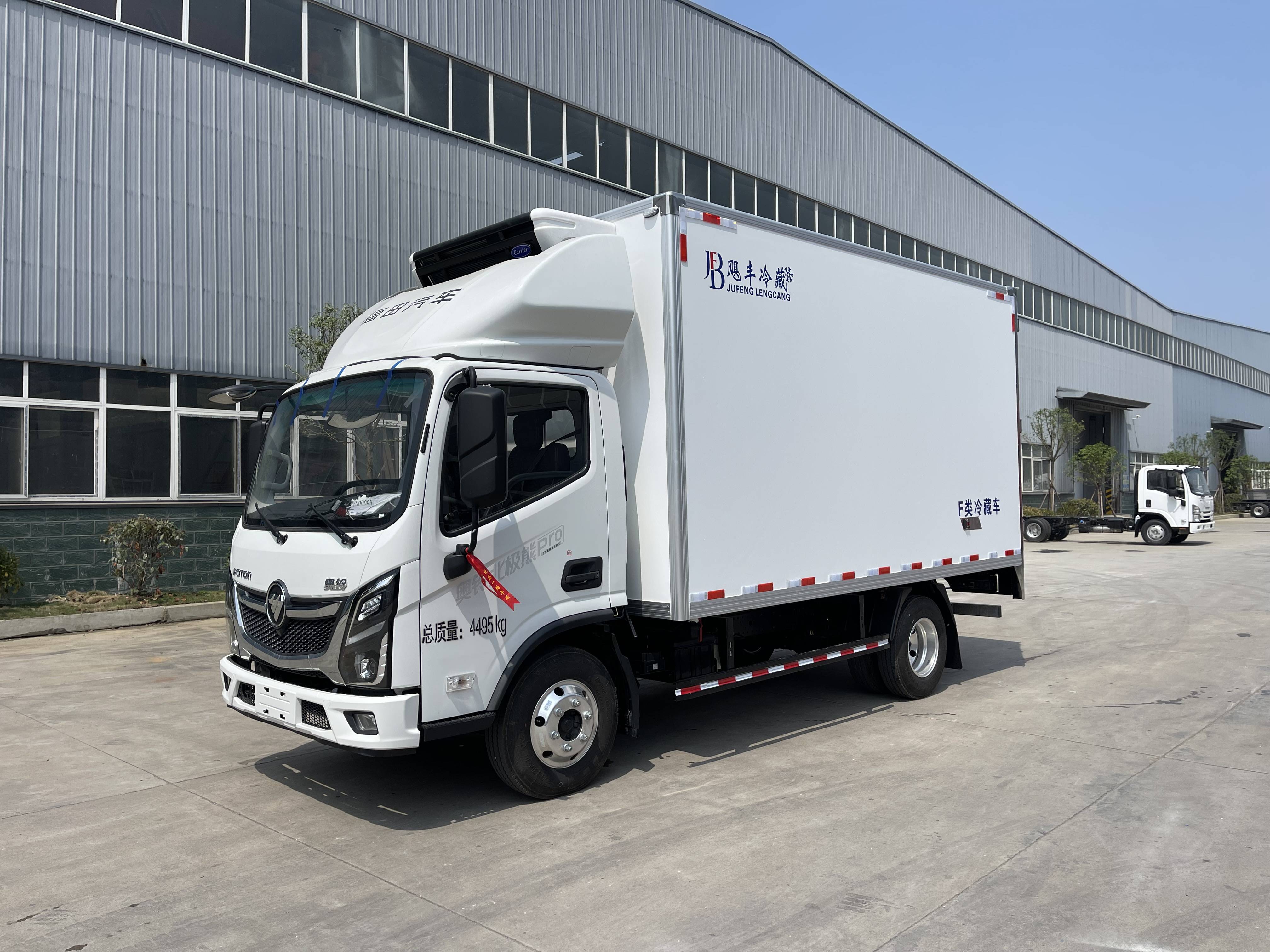 福田奥铃pro 210马力冷藏车,实力甩一众小马力车型几条街!