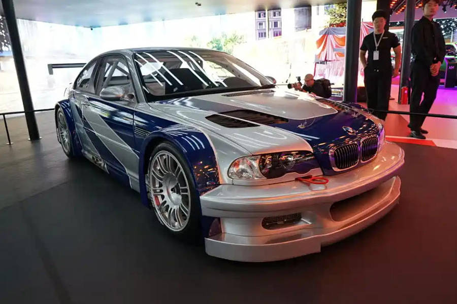 2025成都车展：宝马M3 E46 GTR原型车复刻版亮相_搜狐汽车_搜狐网