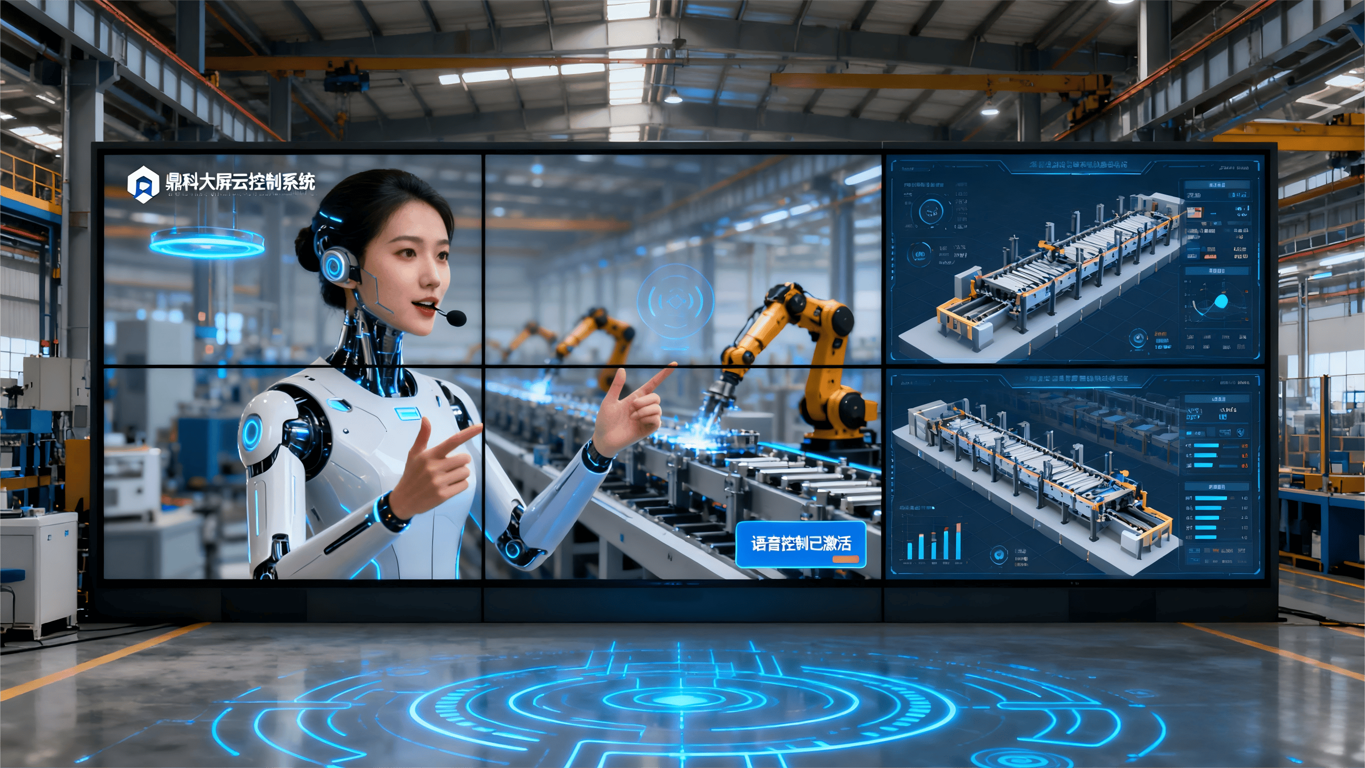 工厂车间零接触操控!智能语音中控系统守护安全生产线