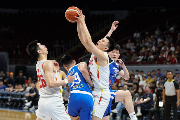 连续逆转！男篮下场若再赢中国台北 将提前小组出线