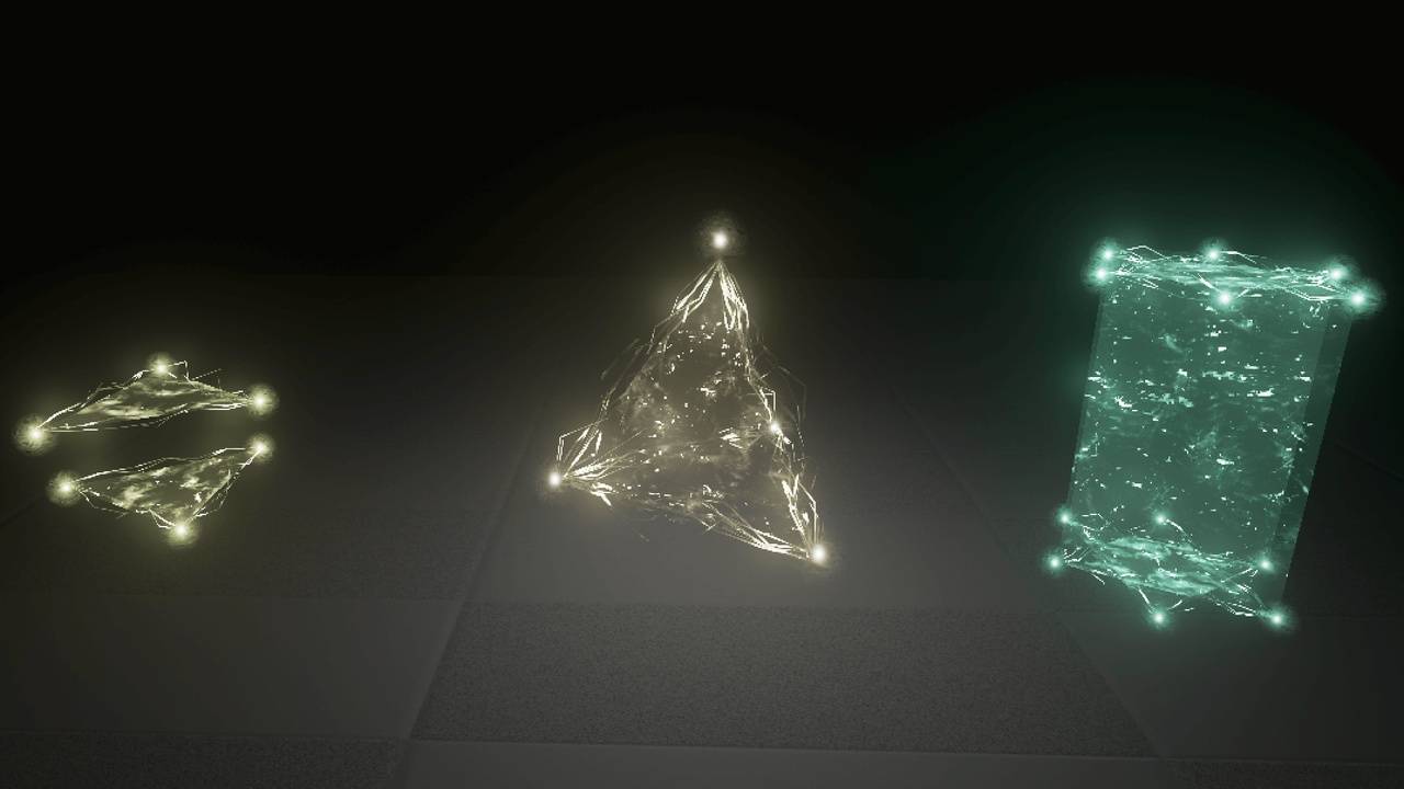 虚幻ue5小型魔法特效包（火鸟 / 结界 / 水晶）