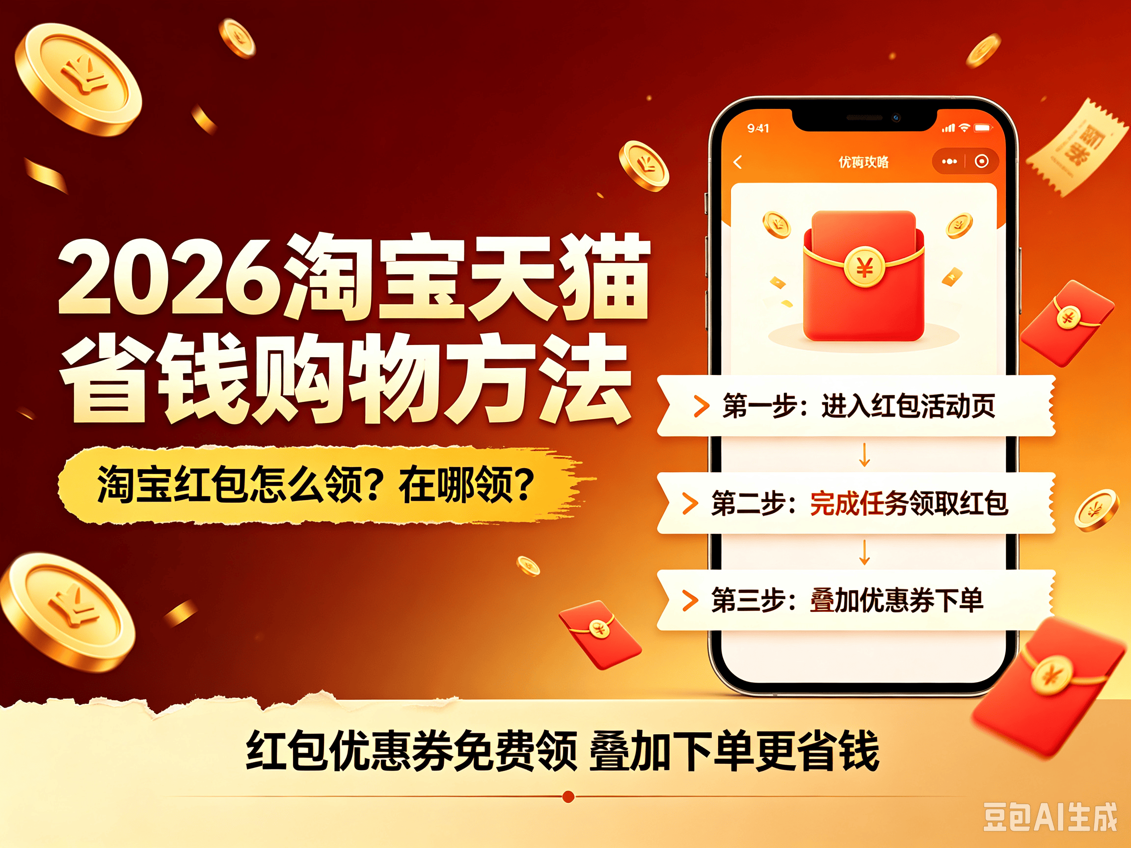2026淘宝省钱购物方法海报.png