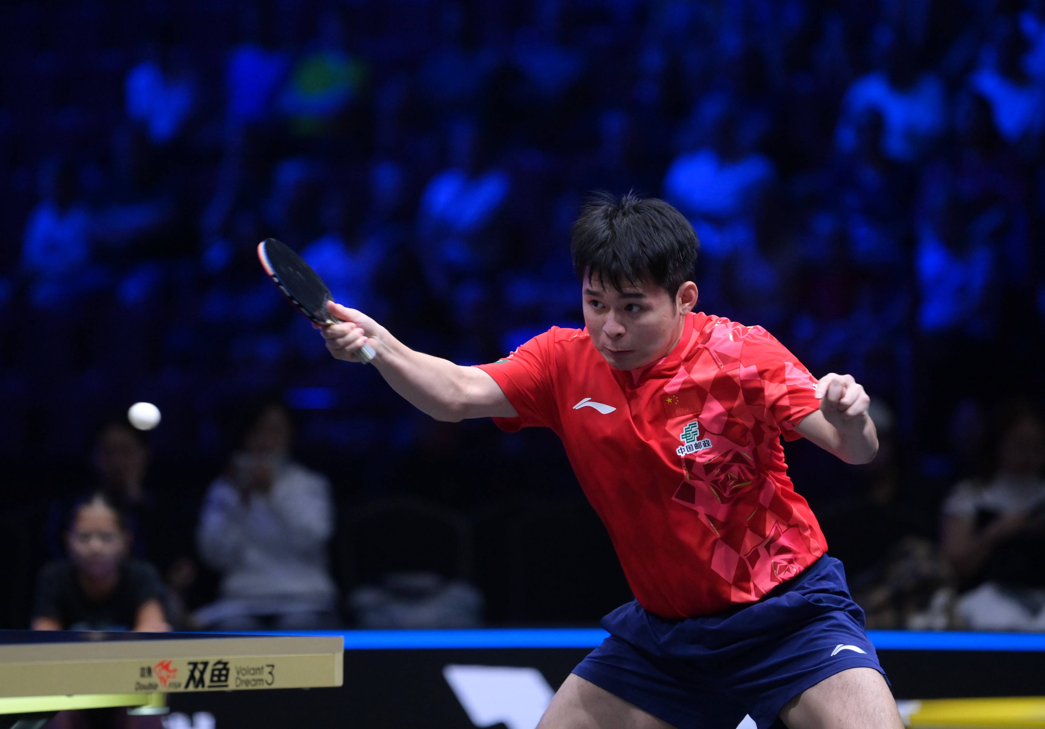 亚运乒乓球男团：国乒3-0中国澳门 林诗栋取胜