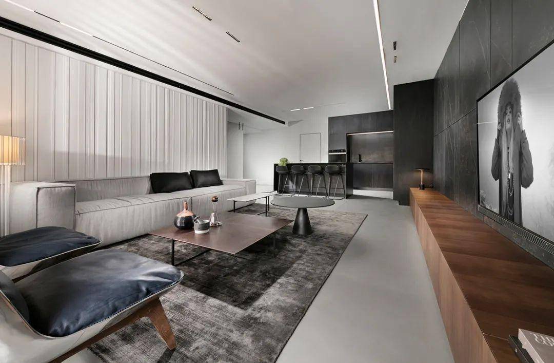 75㎡ advanced gray apartment, low -key luxury!