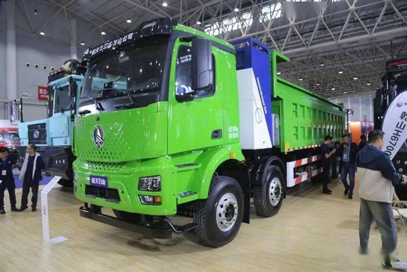 详拍航天万山纯电动自卸车_搜狐汽车_搜狐网