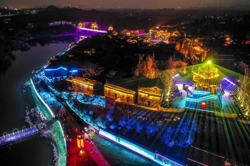 江西南丰:古镇夜色美_谢东_消费_灯火