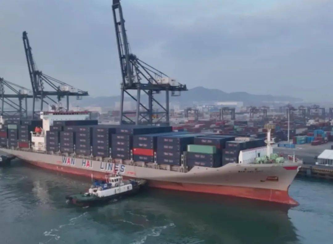 "大连港—南美西"集装箱远洋航线正式上线运营_港口集团_中国_区域