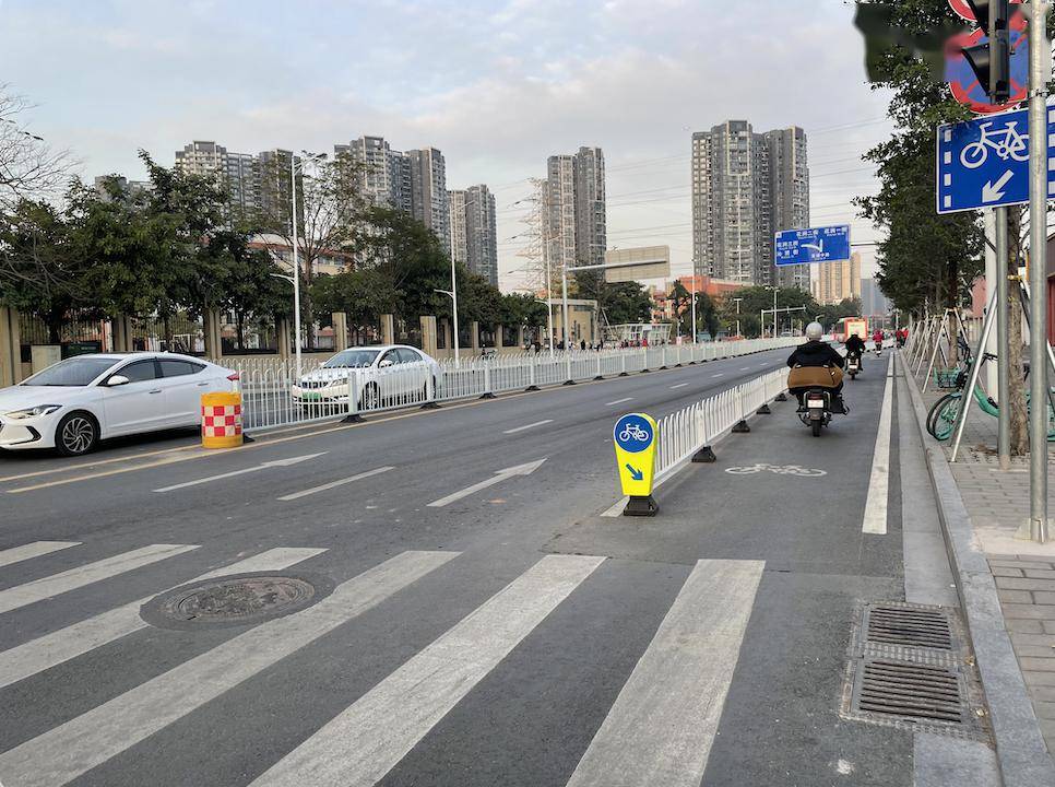 這條雙向4車道新路再升級→_龍溪_中路_非機動車