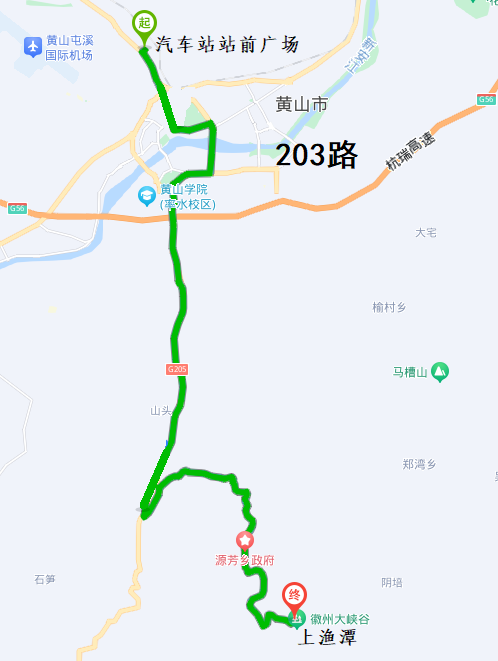 203路公交车路线路线图图片