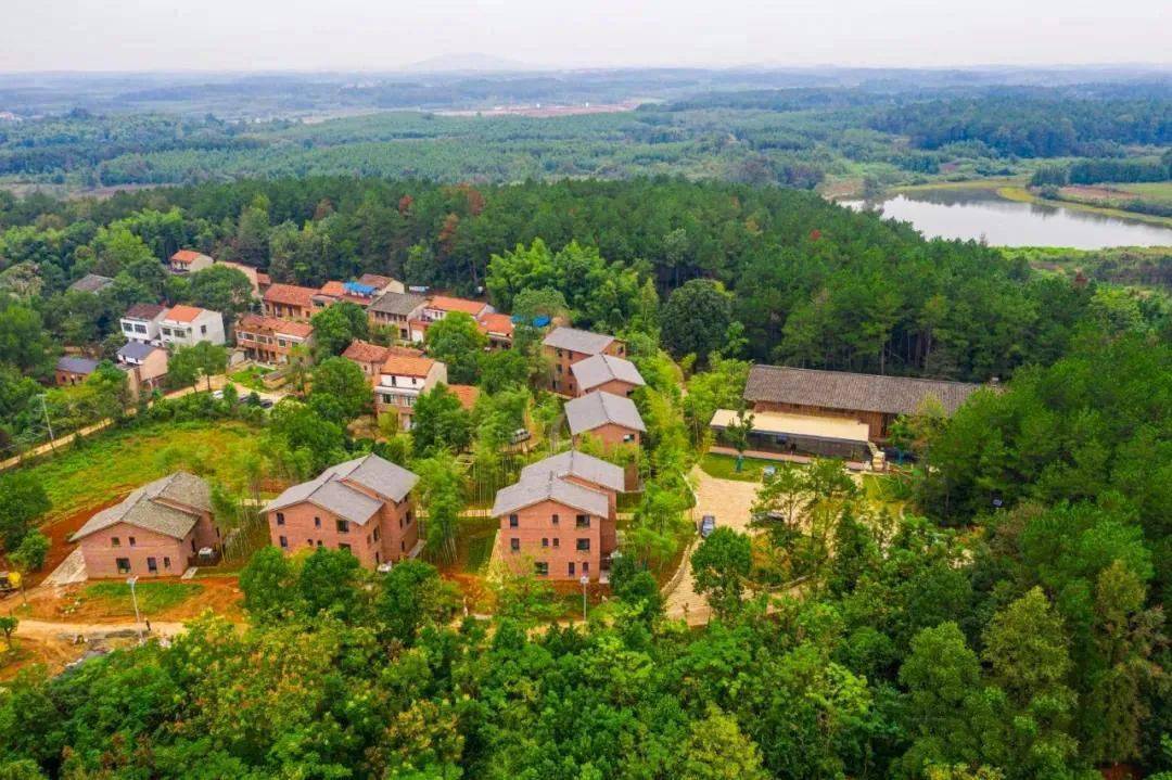 海洋村位于江夏湖泗街夏公绰湾,2015年被纳入武汉市"美丽乡村示范村"