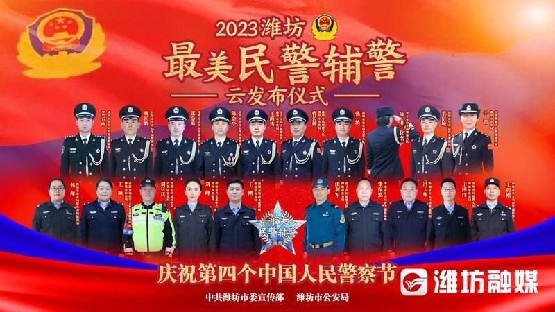 2023年,他們是濰坊公安隊伍裡最亮的