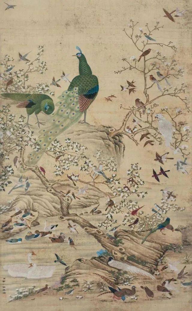 邹一桂《小山画谱》:画花卉要懂八法,有四知!_树石法_梅花_自然