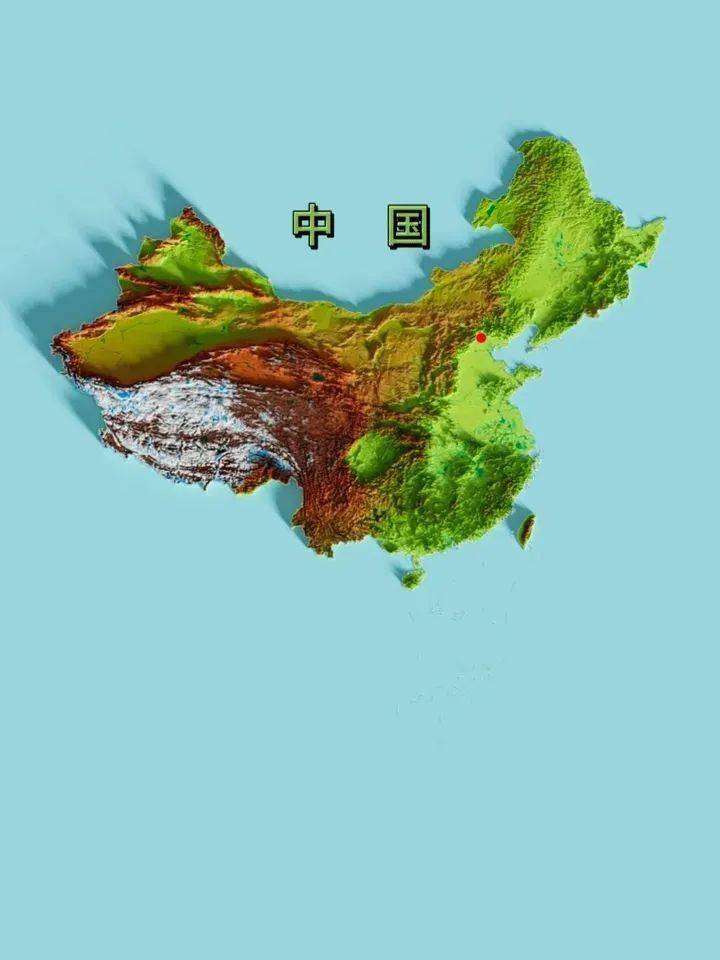 中国各省3d地形图集,高清无码!一次性收藏全!_柴达木盆地_我国_效果