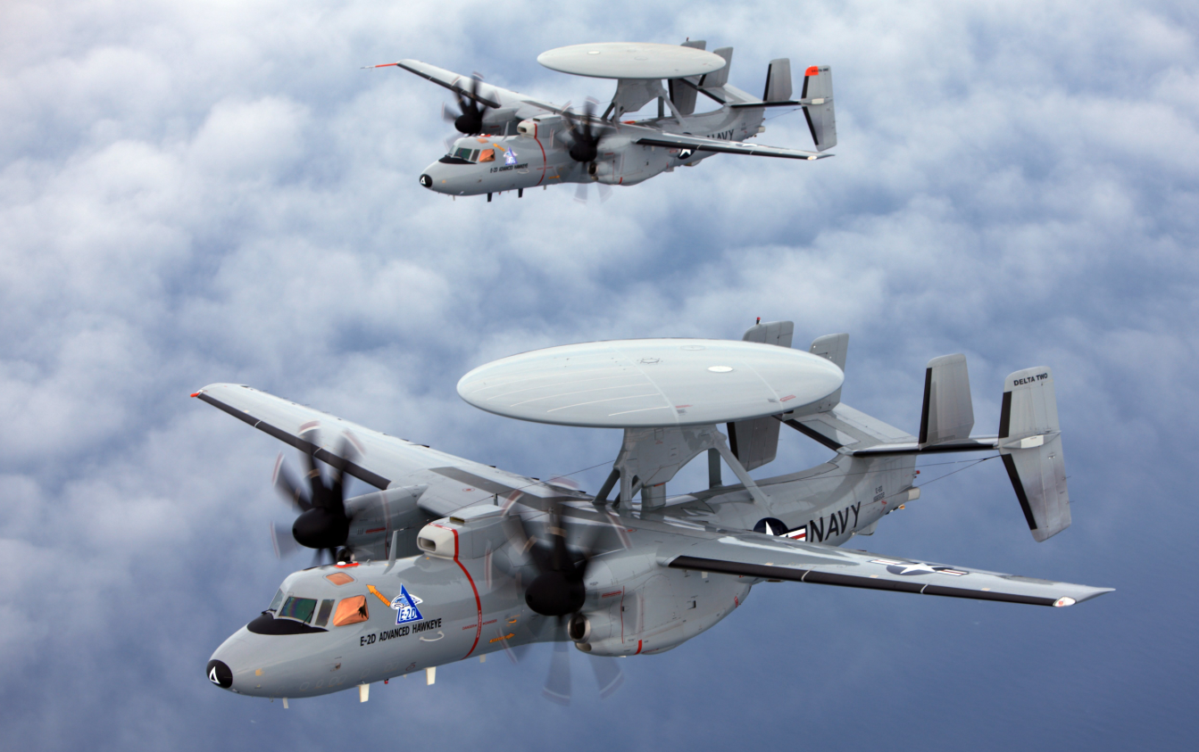 e-2鹰眼预警机:真正靠谱的舰载预警机,美帝独家拥有,再无分舵!