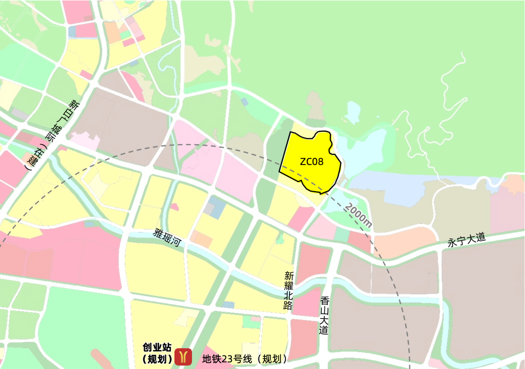 23號線:供地3宗,1宗住宅德