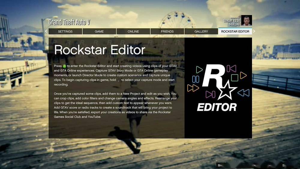 《gta5》ps4 / xboxone 版 rockstar 编辑器功能 2 月 20 日关闭