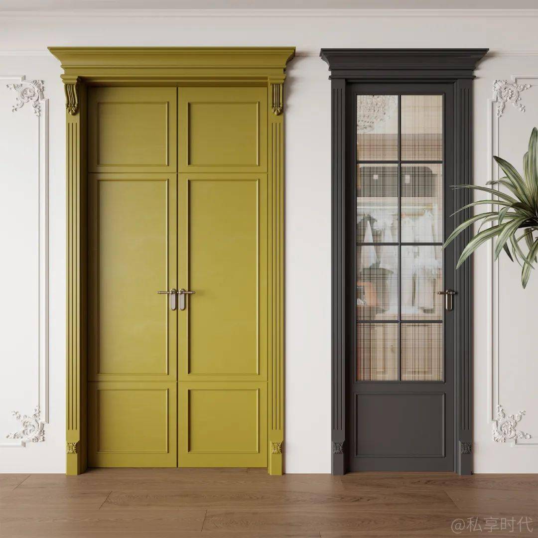 今年流行的木门设计,总有一款适合你家!_生活_家居_气质