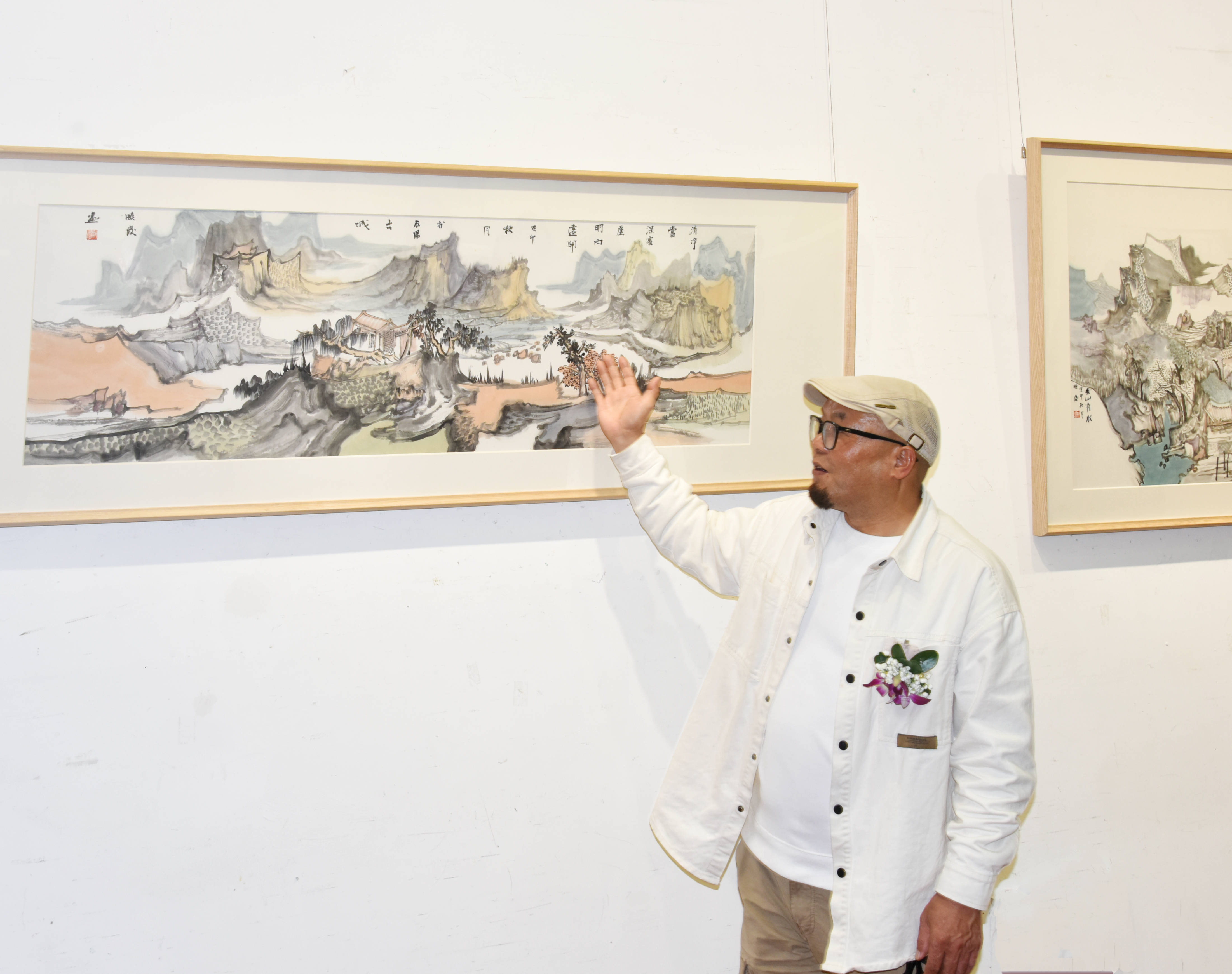 "墨韵辰阳"刘晓俊个人国画广州巡回展开幕