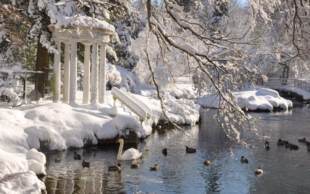 费城会议旅游促进局推荐,冬天可以前往长木公园,那里是欣赏雪景的最佳