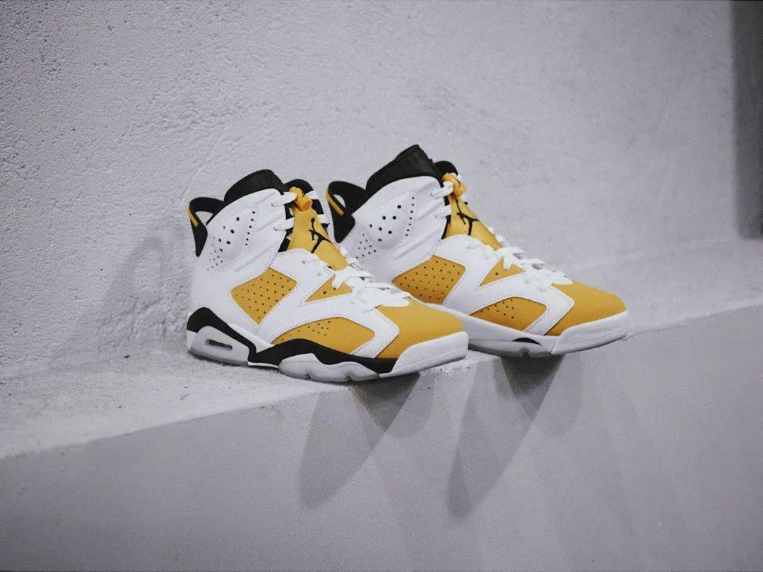 SOAR 新品预览｜Air Jordan 6 Retro “Yellow Ochre”_手机搜狐网