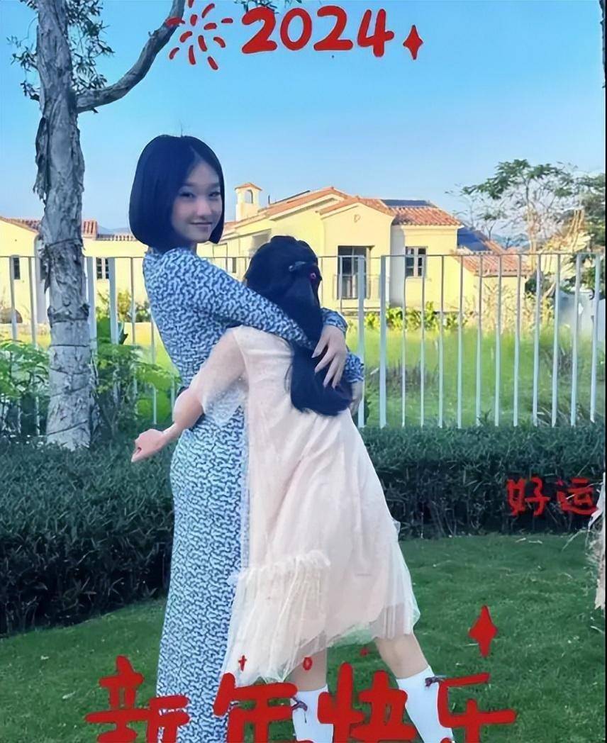 马伊琍为小女儿庆生, 两个女儿活泼又可爱,继承母亲基因!