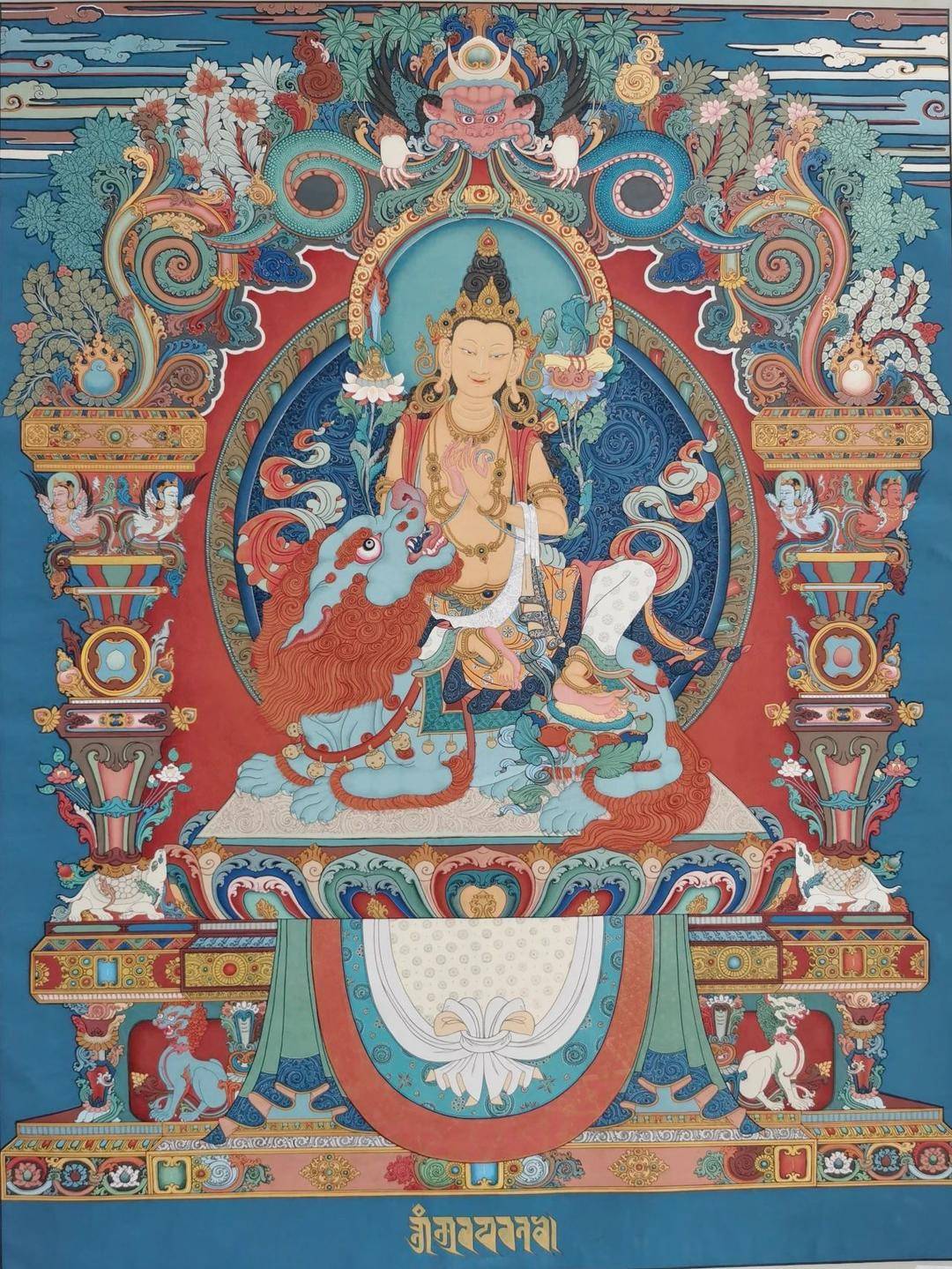 "雪堆白 · 格物致知 由艺入道"唐卡艺术展即将开展_展览_文化_作品