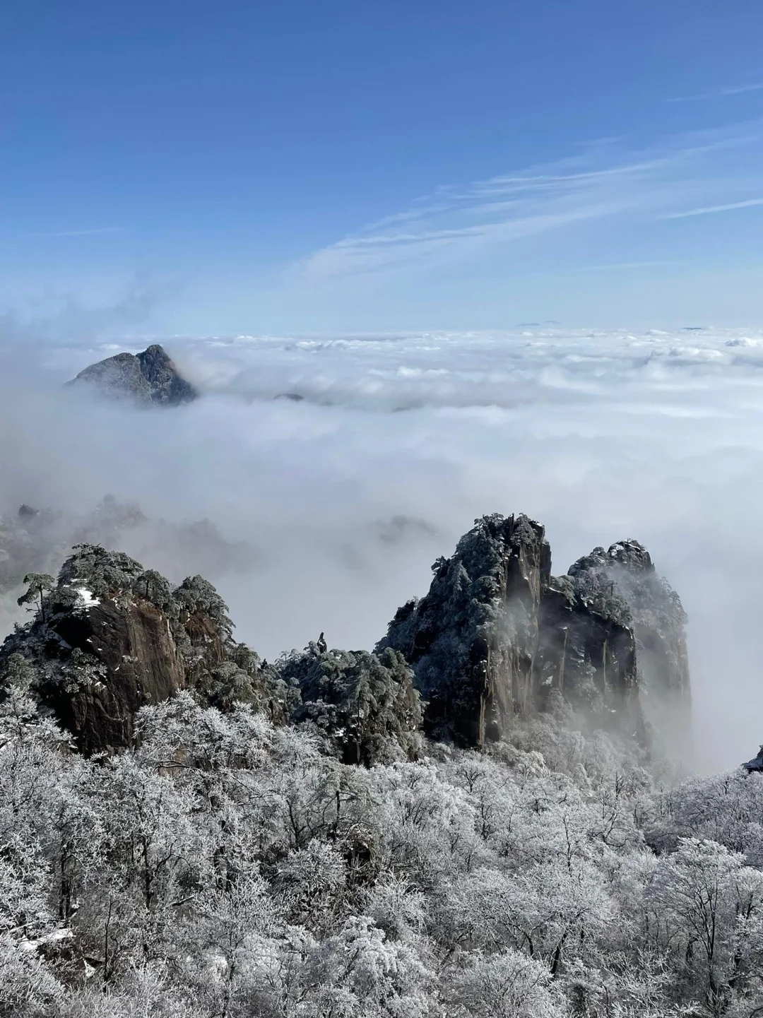 莽山雪景图片