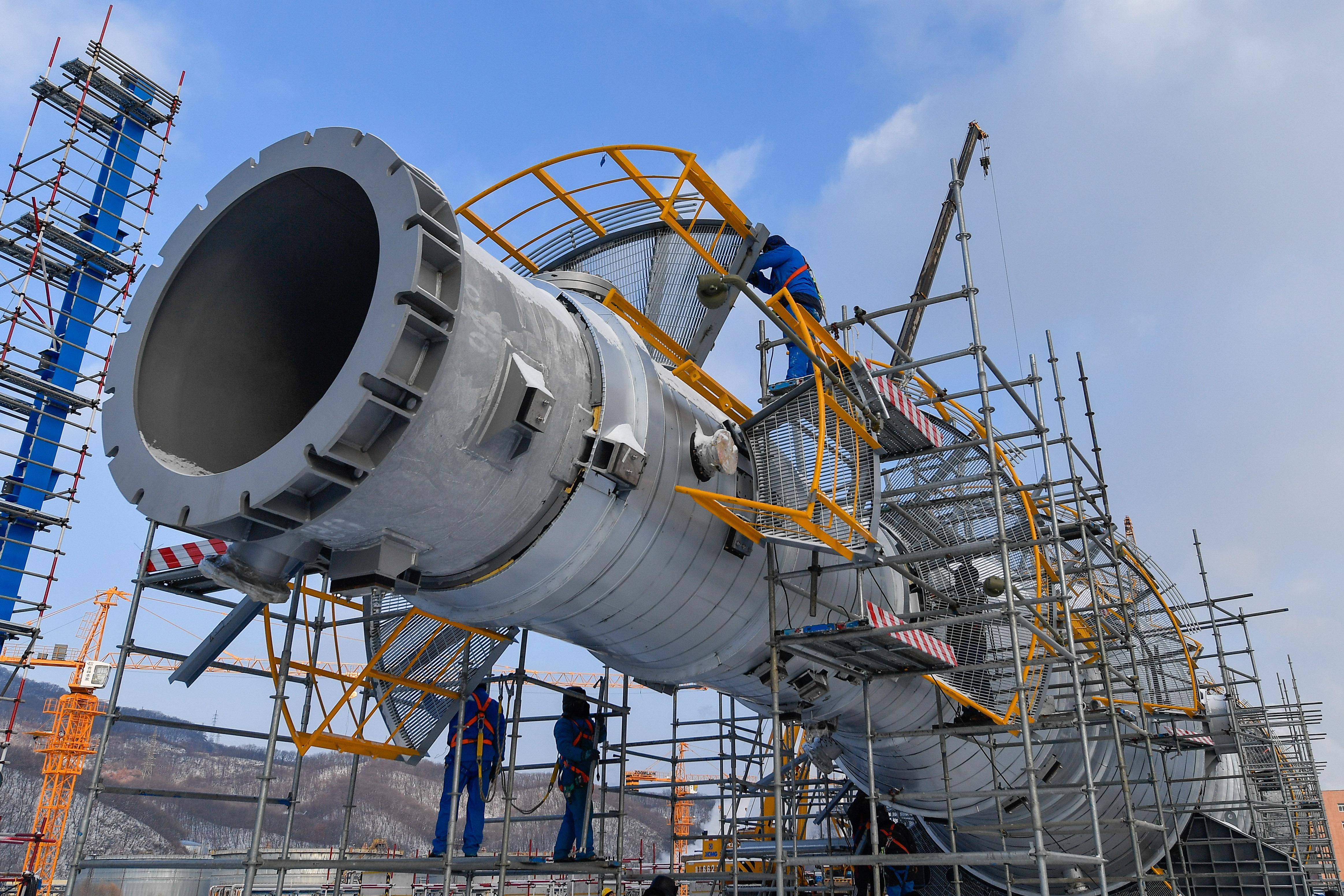 吉林石化炼油化工转型升级项目冬日建设忙_装置_乙烯