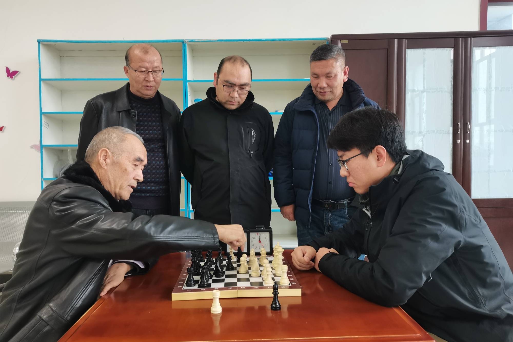 轮台县举办2024年“迎新春·润轮台”第四届职工象棋大赛