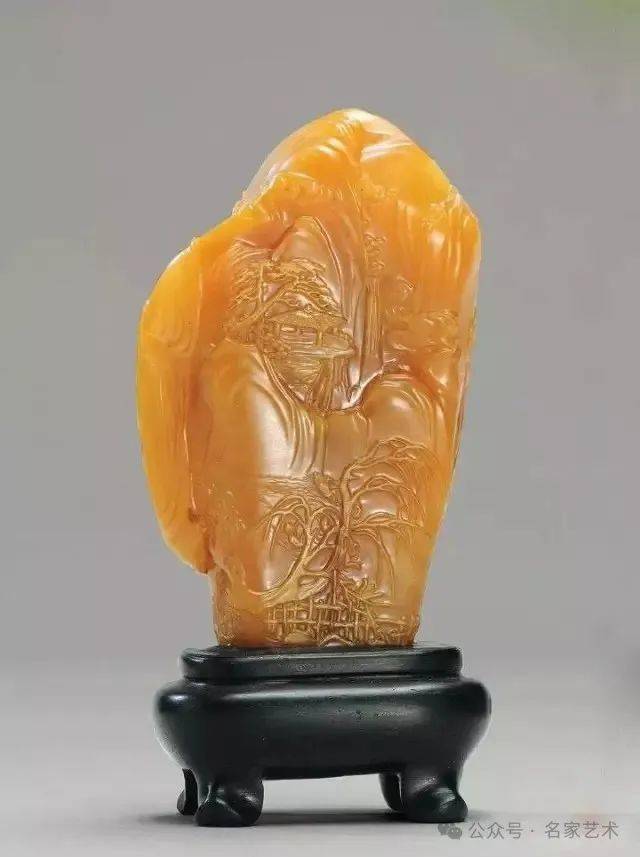 【名品视界】清贵的雕刻艺术_薄意_名家_田黄