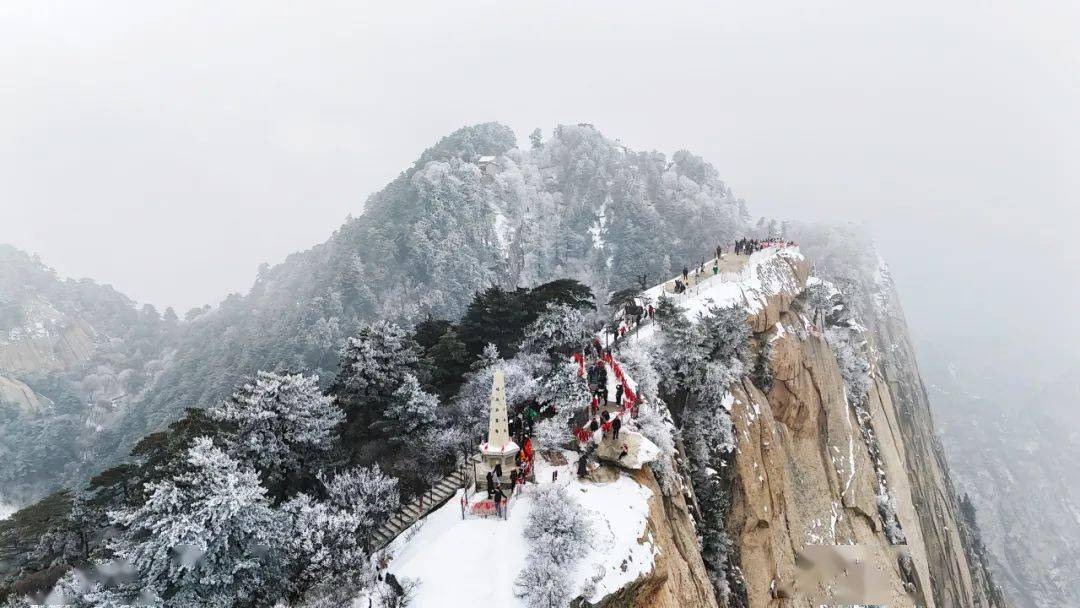 一起来华山撒个欢!_冰雪_雪景_旅游