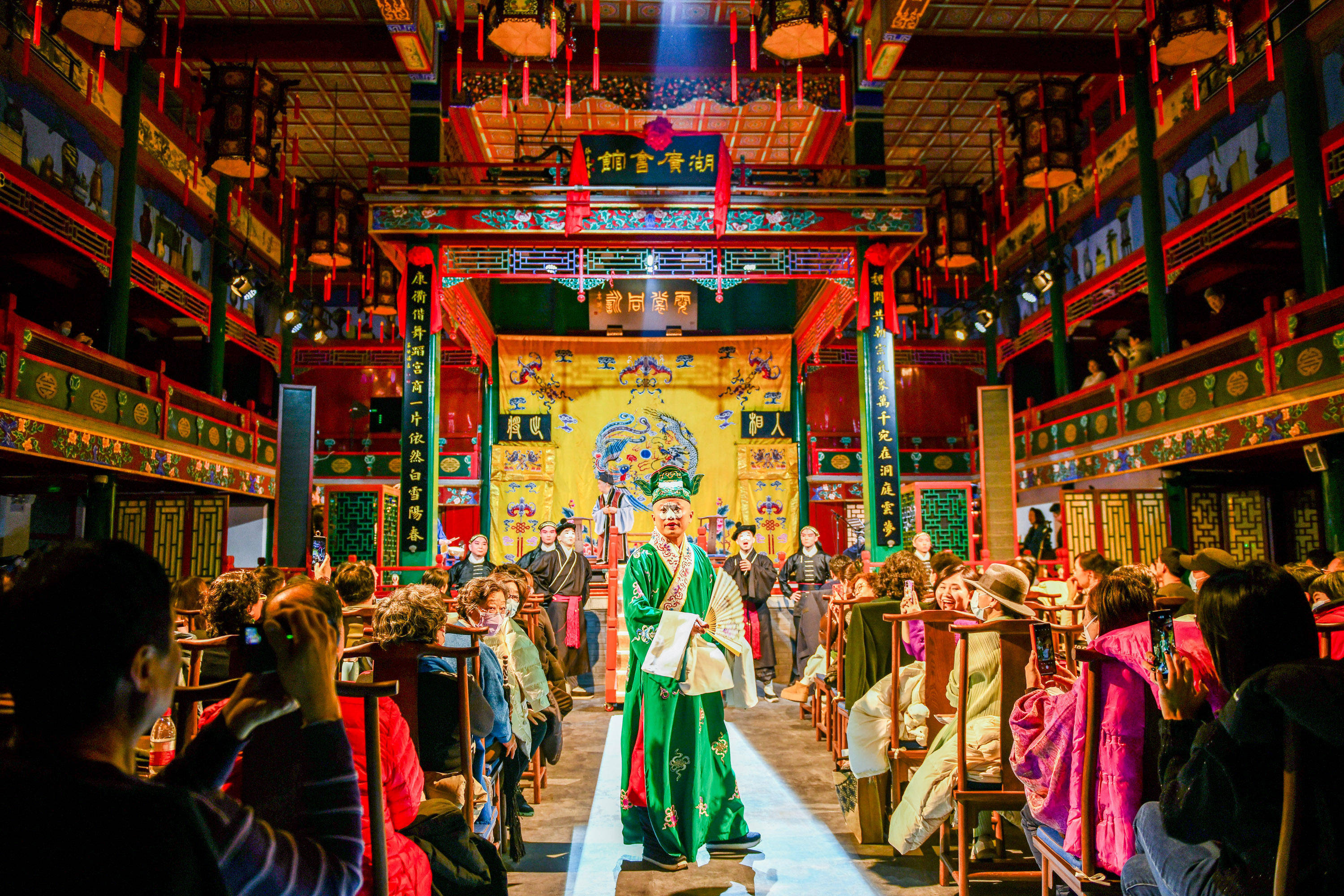 湖广会馆春节将有游园活动,观众可感受别样年味儿