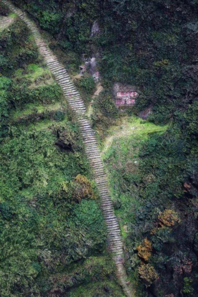 百步梯古道 重庆市文物考古研究院供图汪伟介绍,2023年10月至今,为