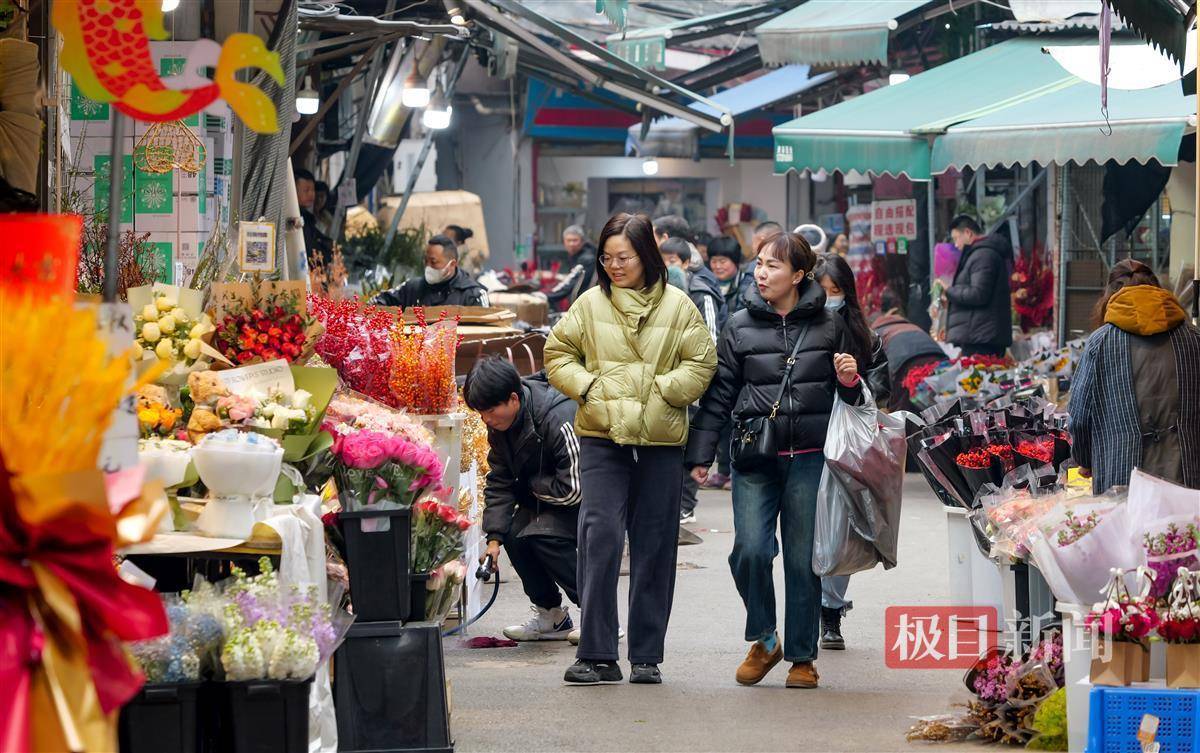 武汉循礼门鲜花市场图片