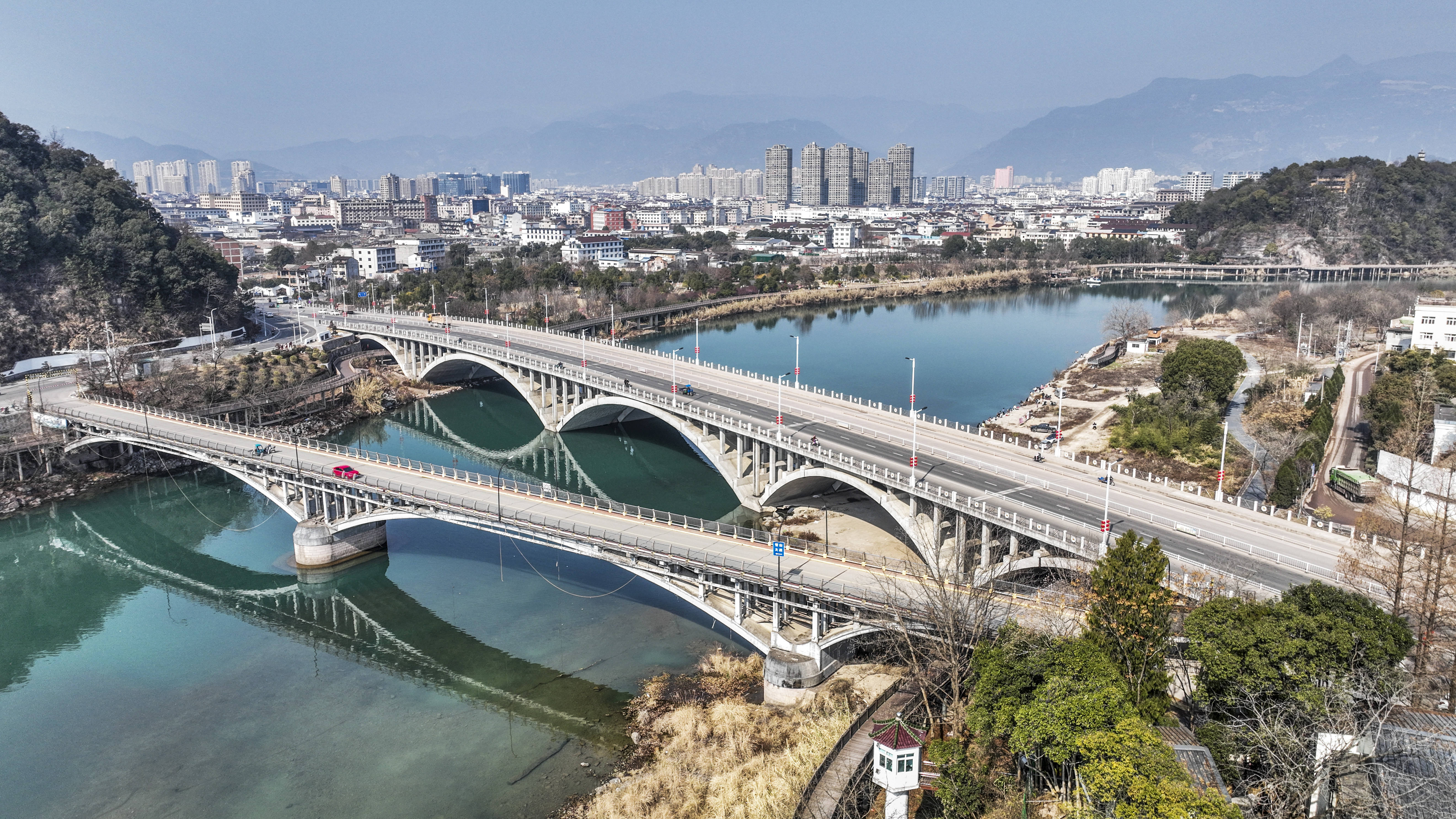 浙江台州:永安溪水清河畅生态美_陈月明_仙居县_照片