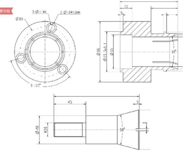 夹具示意图图片