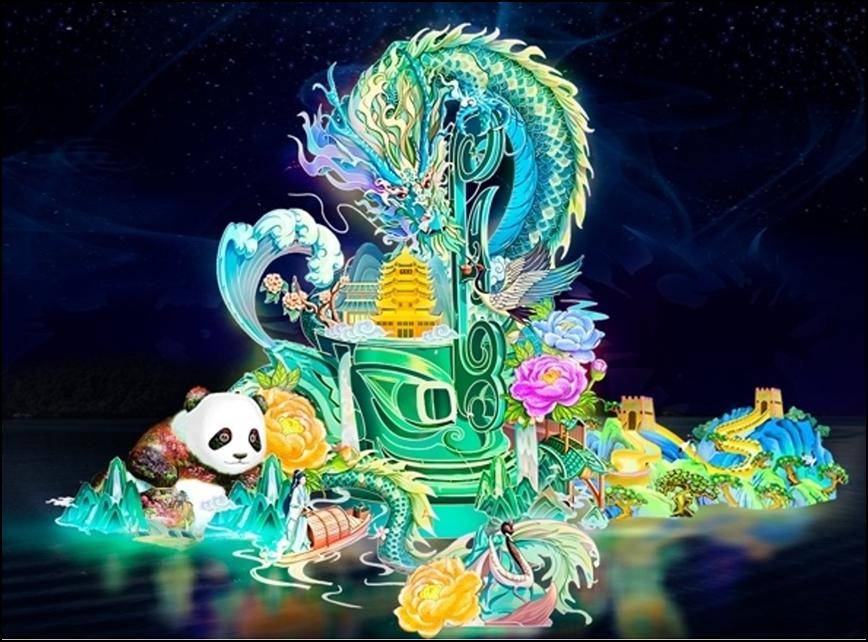 灯会,庙会,展馆,攻略直接抄!_灯组_自贡_四川